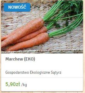 marchew, lokalny rolnik